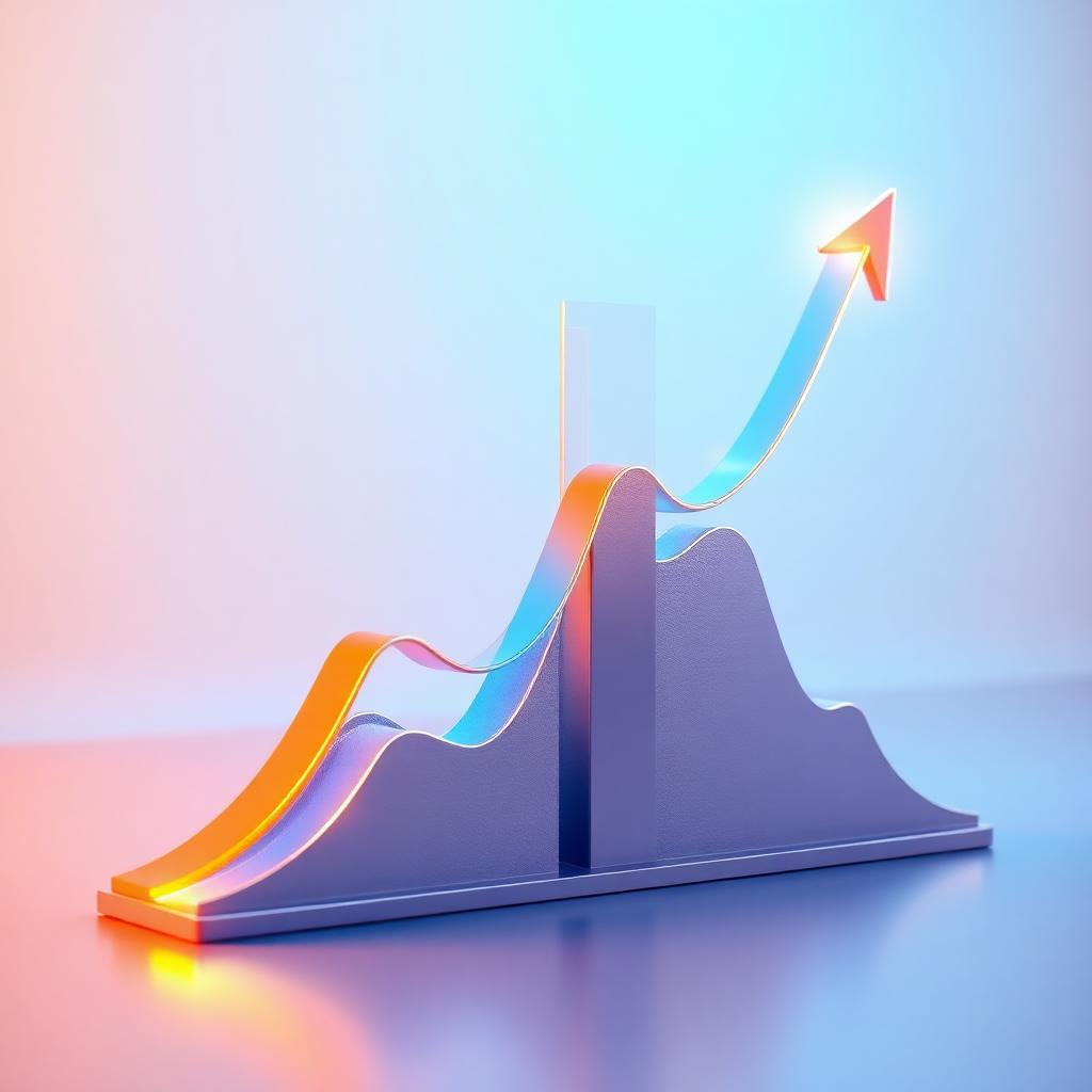 Build Wealth Growing investment portfolio visualization